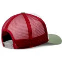 gorra-trucker-beige-rod-og-gron-slow-ride-high-times-hft-fra-coastal