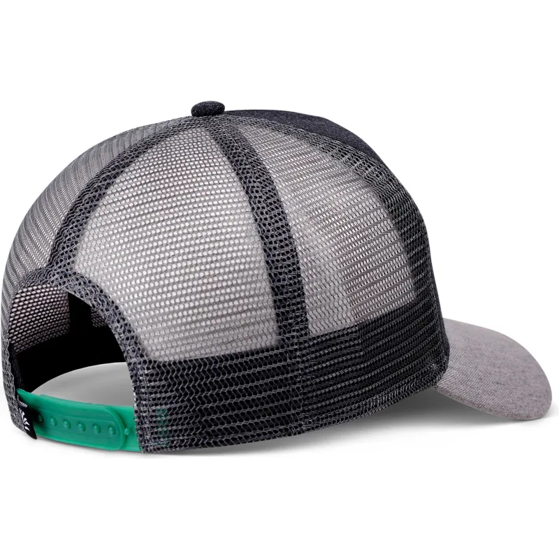 coastal-no-bad-days-hft-sort-og-gra-trucker-kasket