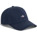gorra-curva-azul-marino-ajustable-shield-cotton-twill-marine-de-gant