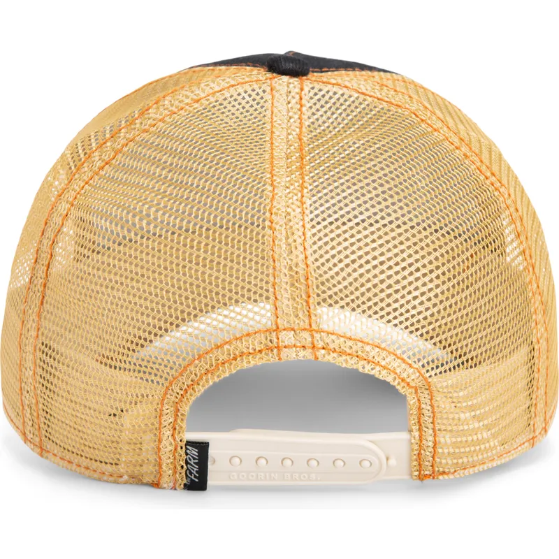 sort-trucker-kasket-med-hest-easy-rider-wild-heart-the-farm-fra-goorin-bros