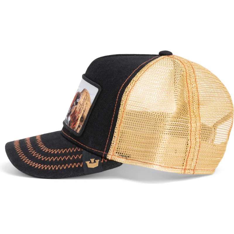 sort-trucker-kasket-boffel-built-tough-wild-heart-the-farm-fra-goorin-bros