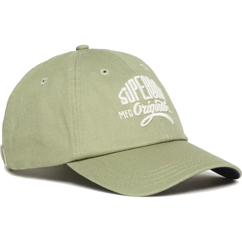 shapka-izvita-zelena-reguliruem-graphic-seagrass-green-ot-superdry