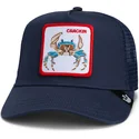 shapka-izvita-traker-tmnosin-snapbek-goorin-bros-crackin-team-crab-original-recipe-team-pride-the-farm-navy-blue-hat-the-farm-ot