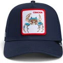 shapka-izvita-traker-tmnosin-snapbek-goorin-bros-crackin-team-crab-original-recipe-team-pride-the-farm-navy-blue-hat-the-farm-ot