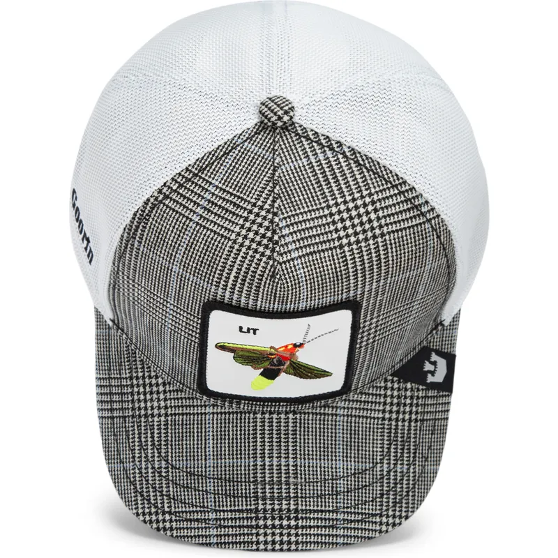 shapka-izvita-traker-cherna-snapbek-goorin-bros-lit-firefly-luxury-moon-the-farm-black-and-white-hat-the-farm-ot-goorin-bros