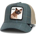 shapka-izvita-traker-sinya-snapbek-goorin-bros-cool-cat-luxury-moon-the-farm-blue-hat-the-farm-ot-goorin-bros