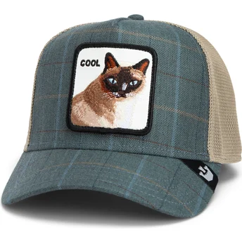 Шапка извита тракер синя снапбек Goorin Bros. Cool Cat Luxury Moon The Farm Blue Hat The Farm от Goorin Bros.