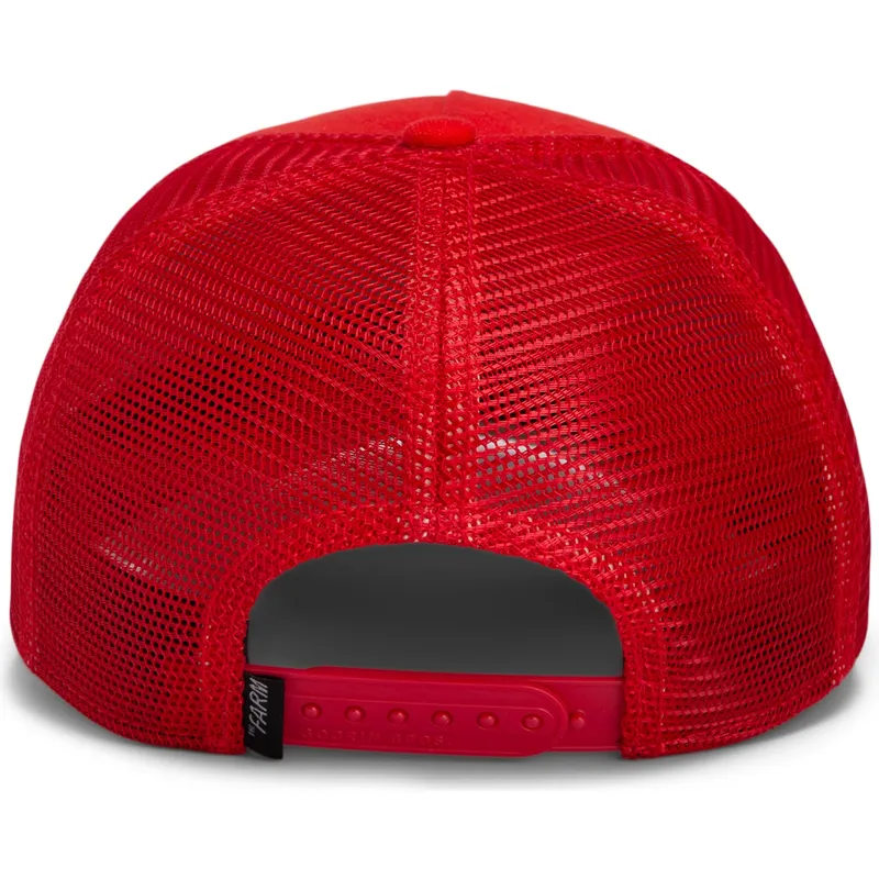 shapka-izvita-chervena-snapbek-goorin-bros-horse-rebel-the-wild-west-core-canvas-the-farm-red-hat-the-farm-ot-goorin-bros