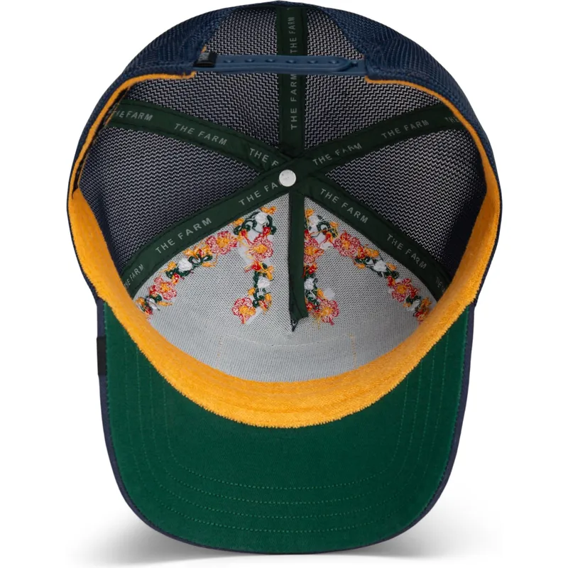 shapka-izvita-shapka-traker-tmnosin-snapbek-goorin-bros-butterfly-hyper-active-flora-fauna-the-farm-navy-blue-hat-the-farm-ot-go