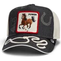 shapka-izvita-shapka-traker-tmnosin-snapbek-goorin-bros-power-full-throttle-horse-play-the-farm-navy-blue-hat-the-farm-ot-goorin