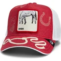 shapka-izvita-traker-chervena-snapbek-goorin-bros-high-way-up-horse-play-the-farm-red-hat-the-farm-ot-goorin-bros