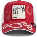 shapka-izvita-traker-chervena-snapbek-goorin-bros-high-way-up-horse-play-the-farm-red-hat-the-farm-ot-goorin-bros
