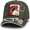 shapka-izvita-traker-zelena-snapbek-goorin-bros-work-double-shift-horse-play-the-farm-green-hat-the-farm-ot-goorin-bros