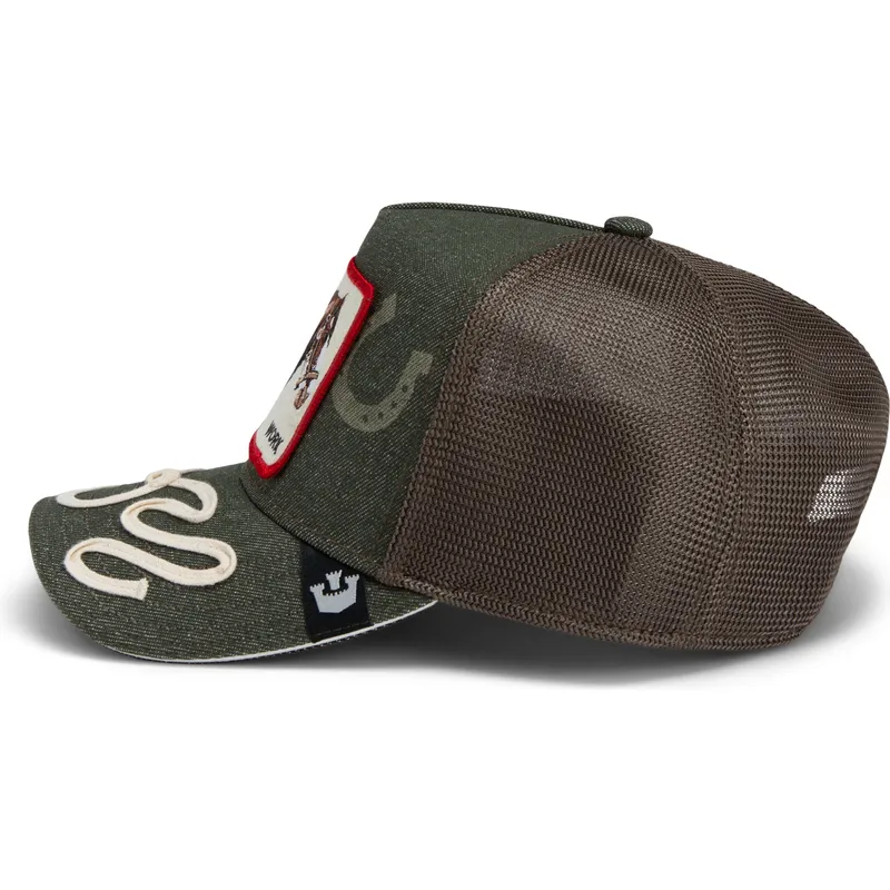 shapka-izvita-traker-zelena-snapbek-goorin-bros-work-double-shift-horse-play-the-farm-green-hat-the-farm-ot-goorin-bros