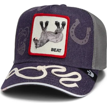 Goorin Bros. Beat Dead Horse Horse Play The Farm Lila Trucker Hat
