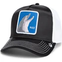 shapka-izvita-cherna-snapback-goorin-bros-dolphin-rizz-rizzky-bizznizz-great-escape-the-farm-black-and-white-hat-the-farm-ot-goo