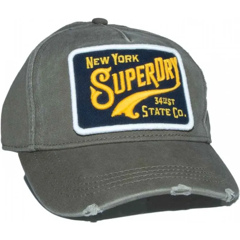 shapka-izvita-zelena-reguliruem-graphic-green-ot-superdry