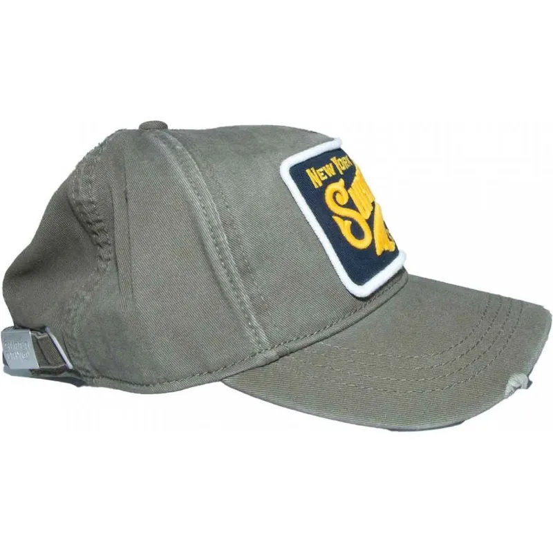 grune-verstellbare-curved-cap-graphic-khaki-green-von-superdry