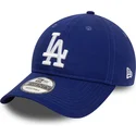 new-era-izvita-kozirka-9twenty-league-essential-los-angeles-dodgers-mlb-sinya-reguliruema-shapka