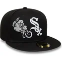 shapka-ploska-cherna-prilepnala-59fifty-food-icon-windy-city-na-chicago-white-sox-mlb-ot-new-era