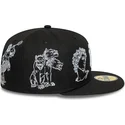 shapka-ploska-cherna-prilepnala-59fifty-mythical-na-new-york-yankees-mlb-ot-new-era