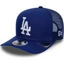 los-angeles-dodgers-mlb-9seventy-stretch-snap-blaue-trucker-kappe-von-new-era