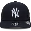 trucker-kasket-marinebla-9seventy-stretch-snap-fra-new-york-yankees-mlb-fra-new-era