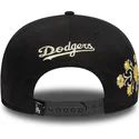 shapka-ploska-cherna-snapbek-9fifty-floral-na-los-angeles-dodgers-mlb-ot-new-era