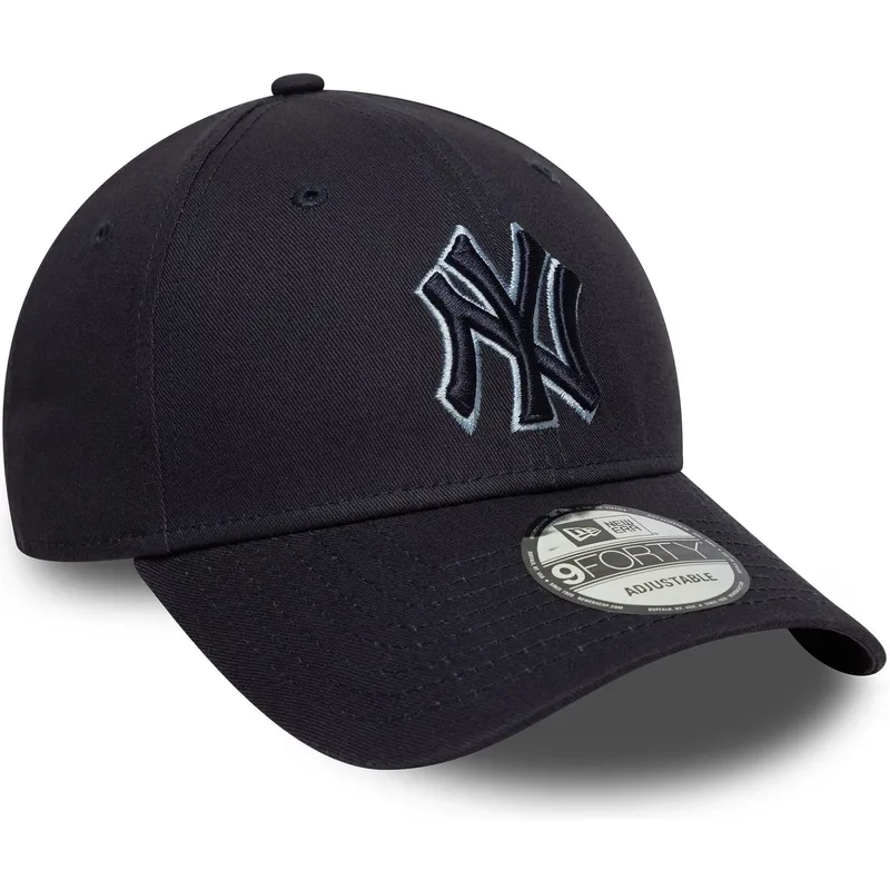 shapka-izvita-tmnosin-reguliruem-9forty-team-outline-na-new-york-yankees-mlb-ot-new-era