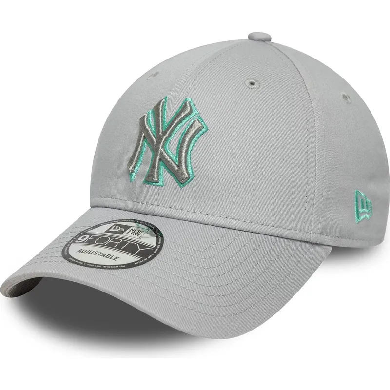 shapka-izvita-siv-reguliruem-9forty-team-outline-na-new-york-yankees-mlb-ot-new-era