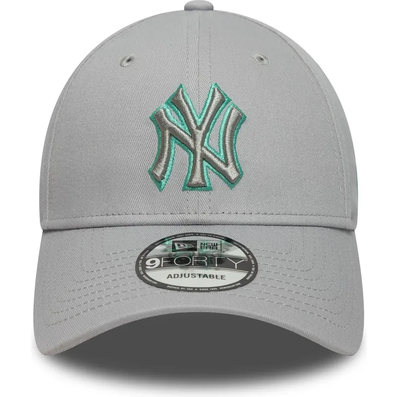 shapka-izvita-siv-reguliruem-9forty-team-outline-na-new-york-yankees-mlb-ot-new-era