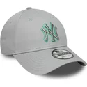 shapka-izvita-siv-reguliruem-9forty-team-outline-na-new-york-yankees-mlb-ot-new-era