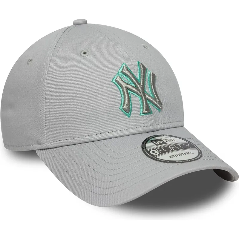 shapka-izvita-siv-reguliruem-9forty-team-outline-na-new-york-yankees-mlb-ot-new-era