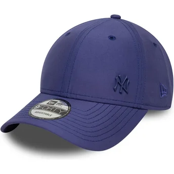 Casquette courbée violette ajustable 9FORTY Tonal Flawless New York Yankees MLB New Era