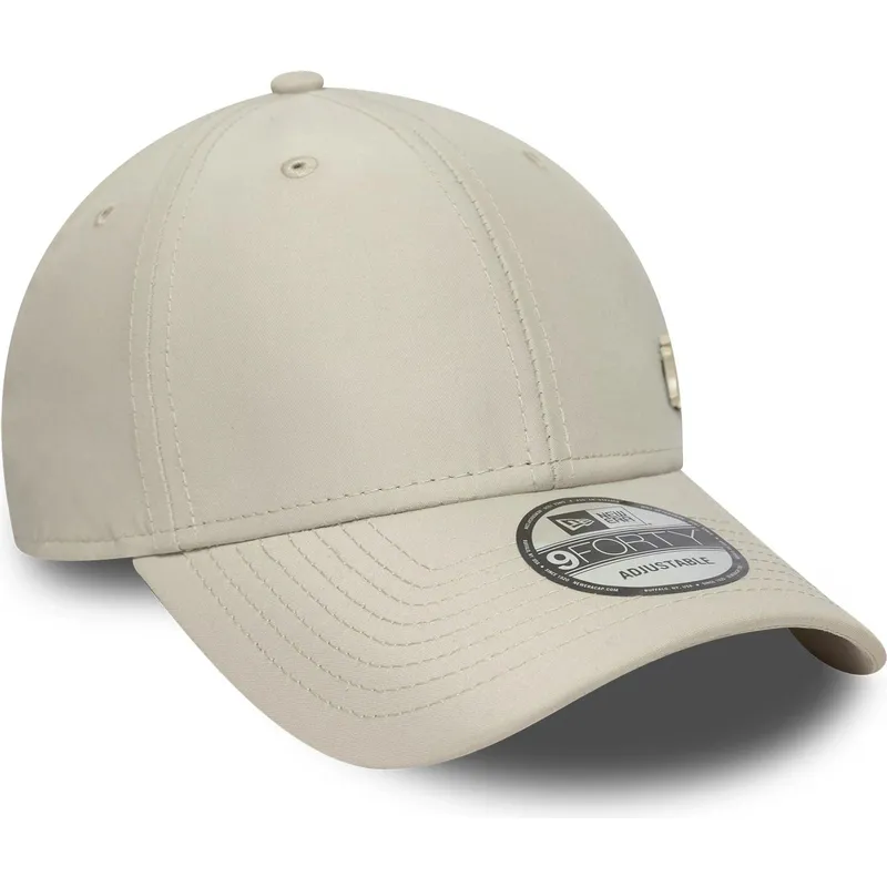 shapka-izvita-bezhov-reguliruem-9forty-tonal-flawless-na-new-york-yankees-mlb-ot-new-era