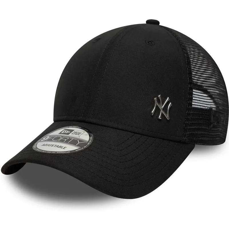 shapka-izvita-traker-cherna-reguliruem-9forty-flawless-na-new-york-yankees-mlb-ot-new-era