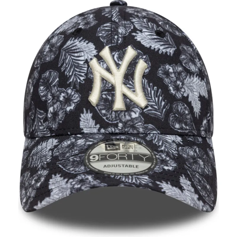 shapka-izvita-cherna-reguliruem-9forty-all-over-print-na-new-york-yankees-mlb-ot-new-era