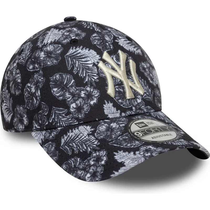 shapka-izvita-cherna-reguliruem-9forty-all-over-print-na-new-york-yankees-mlb-ot-new-era