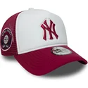 shapka-izvita-traker-chervena-snapbek-e-frame-world-series-na-new-york-yankees-mlb-ot-new-era