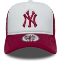 shapka-izvita-traker-chervena-snapbek-e-frame-world-series-na-new-york-yankees-mlb-ot-new-era