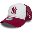 shapka-izvita-traker-chervena-snapbek-e-frame-world-series-na-new-york-yankees-mlb-ot-new-era