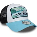 hvid-sort-og-bla-monaco-french-riviera-a-frame-summer-trucker-kasket-fra-new-era