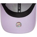violette-verstellbare-curved-cap-fur-damen-9forty-floral-icon-der-new-york-yankees-mlb-von-new-era