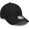 new-era-izvita-periferiya-damska-cherno-logo-9twenty-broderie-new-york-yankees-mlb-cherna-reguliruema-shapka