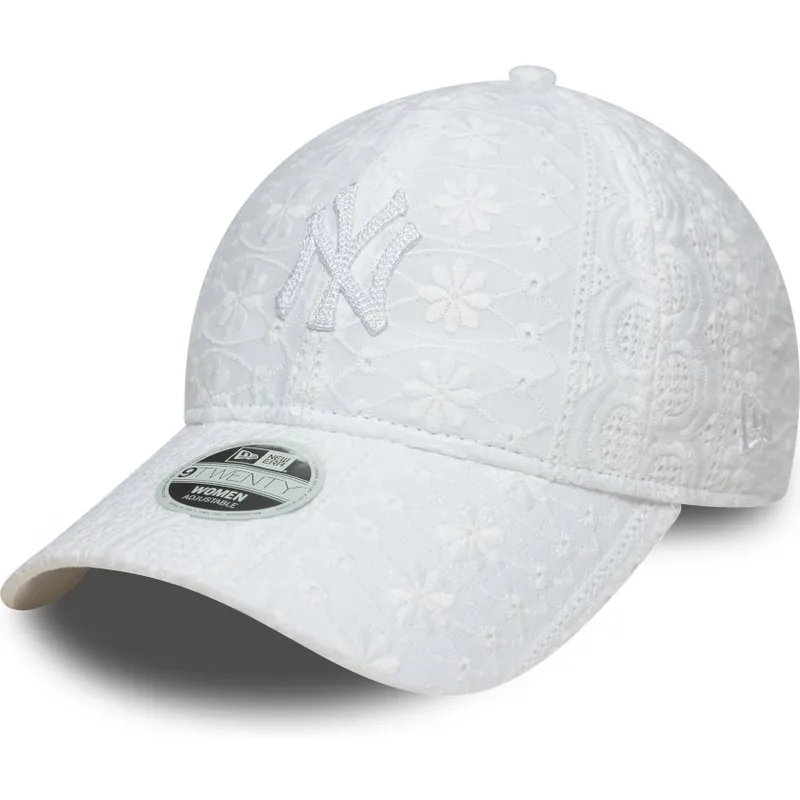 new-era-izvita-kozirka-damska-byalo-logo-9twenty-broderie-new-york-yankees-mlb-byala-reguliruema-shapka
