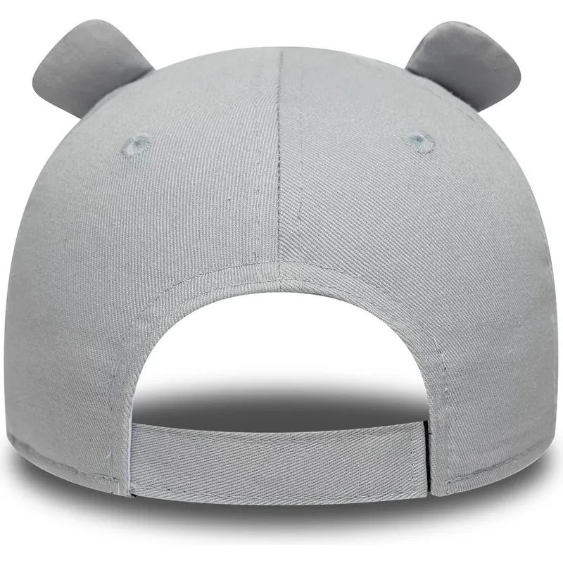 gra-justerbar-buet-kasket-til-born-9forty-animal-fra-new-era