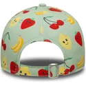 shapka-izvita-zelena-reguliruem-za-deca-9forty-all-over-print-fruit-ot-new-era
