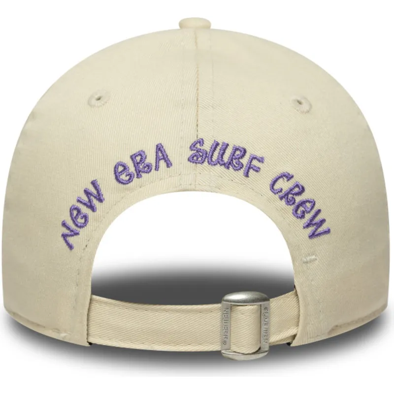 beige-justerbar-buet-kasket-til-drenge-9twenty-surf-crew-fra-new-era