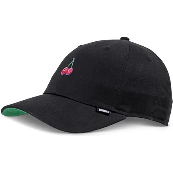 Schwarze verstellbare Curved Cap Do Nothing Club DNC Cherry von Djinns