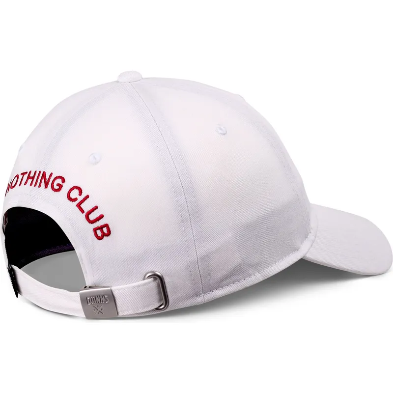 shapka-izvita-byala-reguliruema-do-nothing-club-dnc-cherry-ot-djinns